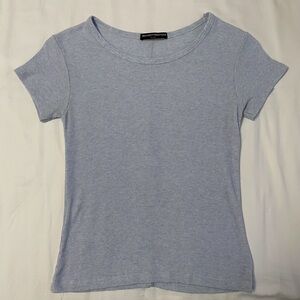 brandy melville light blue shirt